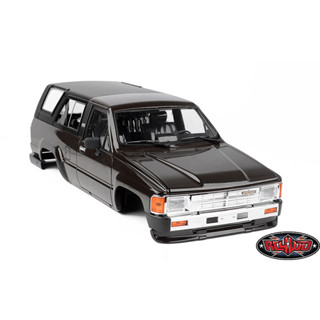 บอดี้แข็ง – Hard Body Z-B0252 : RC4WD 1985 Toyota 4Runner บอดี้แข็งพร้อมภายใน สีดำ