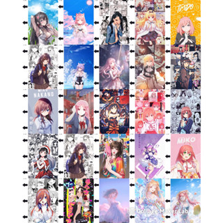 ฟิล์มหลังหลังลาย การ์ตูนอนิเมะ (สีทึบ) สำหรับเครื่องตัด 12*18 cm **ไม่ตัดตามรุ่น**