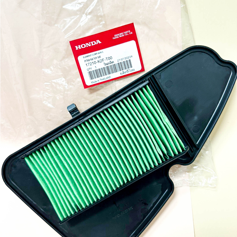 ไส้กรองอากาศ HONDA SCOOPY รุ่นใหม่ปี 2021-2023 รหัส 17210-K2F-T00 กรองอากาศแท้ เดิม อะไหล่แท้ฮอนด้า