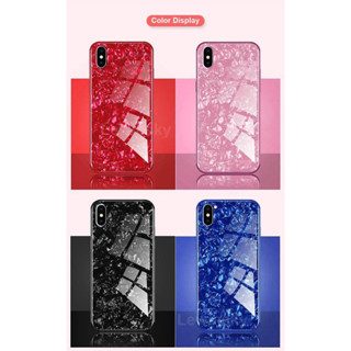 MobileCare Vivo V15 V15 Pro (จากประเทศไทย) เกราะป้องกันเปลือกชั้นหินอ่อน Marble Layer Shell Shield Phone Case Back Cover