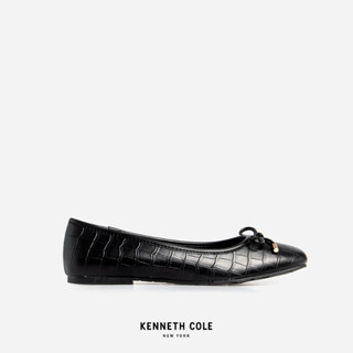 KENNETH COLE รองเท้าส้นแบนผู้หญิง รุ่น ELSTREE สีดำ ( FLT - RL23ELS01-001 )