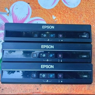 ปุ่มกดepson แผงปุ่มกดepson พร้อมหน้ากาก l210/220/360  แท้ถอดมือ2 (เทสสินค้าให้ก่อนส่ง)  ผลเทสส่งให้ทางแชท