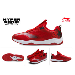 รองเท้าแบดมินตัน Li Ning badminton Shoe : HYPERSONIC - AYTT051-2