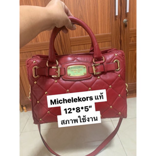 🔥🔥 🔥Clearance Sales🔥🔥 มีตำหนิ🌻🌻 RED   TOTE กระเป๋า แบรนด์ MK ทรง tote รุ่นขายดี✨ ใบใหญ่ มีซิป ปล่อยราคาเทตามสภาพ .