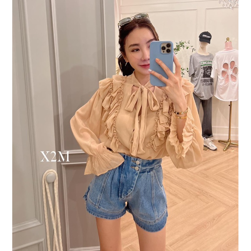 X2marketเสื้อเชิ้ตผ้าดีสุดๆ ใส่1ครั้ง