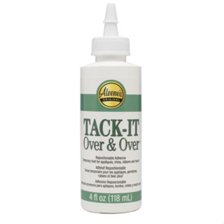 กาวติดชิ้นงานชั่วคราว แบบลอกออก หรือเปลี่ยนตำแหน่งได้ Tack-It Over &amp; Over ของ Aleenes ขนาด 4 ออนซ์/118 ml USA(Glue0009)