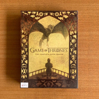 DVD : Game of Thrones Season 5 มหาศึกชิงบัลลังก์ ปี 5 [มือ 1 ซับไทย] George R.R. Martin ดีวีดี แผ่นแท้ ตรงปก