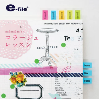 กระดาษโน้ต อินเด็กซ์โน้ต Sticky Notes e-file รุ่น CSN05/CSN08/CSN12/CSN13 (จำนวน 1 อัน)