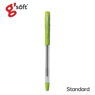 (ยกกล่อง12ด้าม) ปากกา ปากกาลูกลื่นเจล (Oil Gel) G'soft Standard 0.5mm