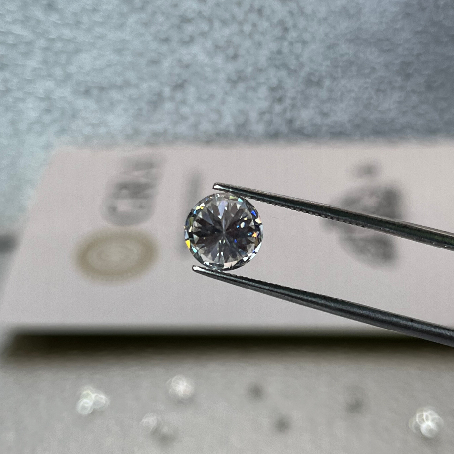 Moissanite Diamond D-Color VVS1 - เพชรโมซาไนท์ - เพชรโมอีส [Size 2.75mm - 5.00mm] - รูปที่ 2