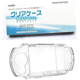 เคสใสPSP 1000/2000/3000 crystal case psp1000/2000/30​0​0​สบ เคสพลาสติกใสสำหรับเครื่อง Sony PSP 2000 3000 slim เคสใสแข็ง