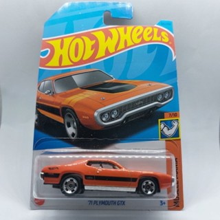 รถเหล็ก Hotwheels 71 PLYMOUTH GTX (ib45)