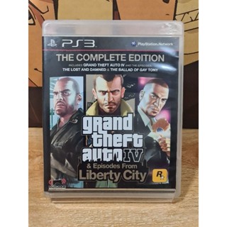 แผ่นเกมส์ ps3 (PlayStation 3) เกม Gta 4 liberty City