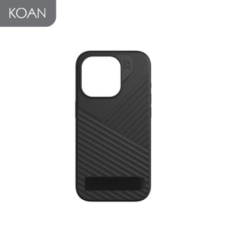 เคสมือถือ ZAGG Denali Snap with Kickstand for IP 15 Pro/ 15 Pro Max - Black