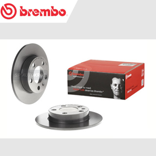 BREMBO จานเบรคหลัง VW Volkswagen New Beetle 2002-2009 / 08 7165 11 / ราคา 1ใบ