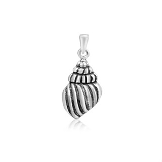 Silver conch shell pendant/จี้เปลือกหอยสังข์เงิน