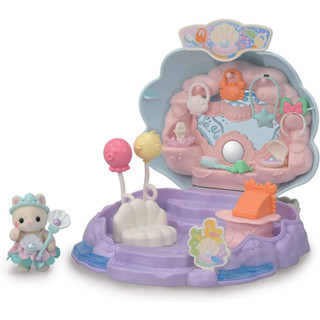 [ส่งจากญี่ปุ่น] Sylvanian Families Amusement Park Shop [Dreaming Princess Mermaid Shop] Ko-78 St Mark Certified 3 ปีขึ้นไป ของเล่นบ้านตุ๊กตา Sylvanian Families Epoch