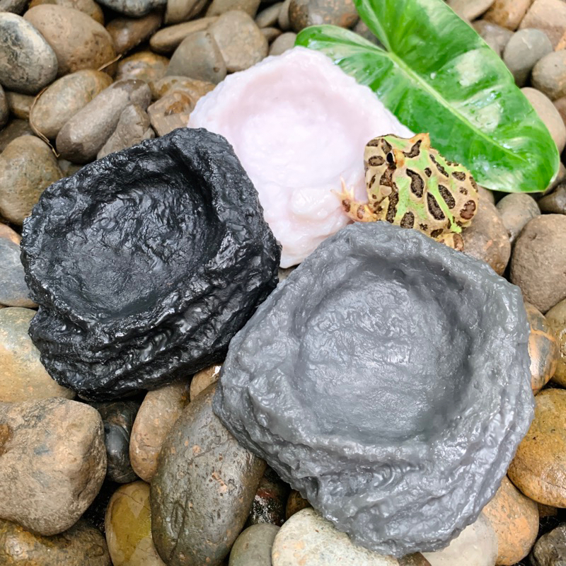 บ่อน้ำตกแต่งตู้เลี้ยงสัตว์ ถาดอาหารสัตว์ - รูปที่ 7