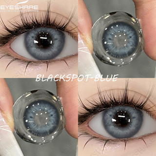 【EYESHARECOD】💖 1 คู่BLACKSPOTซีรีส์ คอนแทคเลนส์คอนแท็กเลนส์สี 14.0 มมเลนส์รายปีสำหรับแว่นตาธรรมชาติขนาดใหญ่