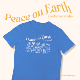 เสื้อยืดลาย Peace on earth|Sherbet.teeshop