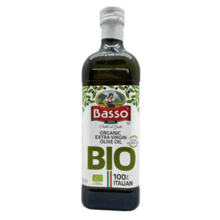 BASSO l Organic/BIO Extra Virgin Olive Oil 1L l 100% Italian