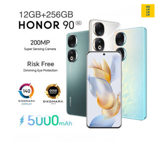 HONOR 90 5g [12+256GB]กล้อง250MP เครื่องศูนย์แท้ รับประกันศูนย์ไทย 12 เดือน