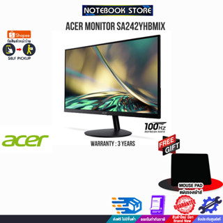 [รับเพิ่ม! แผ่นรองเม้าส์]ACER MONITOR SA242YHbmix/ประกัน3y