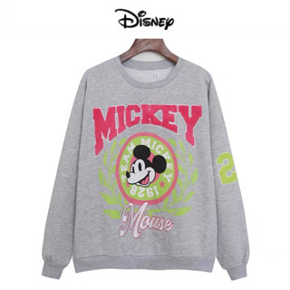 เสื้อสเวตเตอร์  ปักลาย Mickey  ทรงโอเวอร์ไซส์ แบรนด์ 🫧SINSAY 🫧 แท้💯% (TS199)