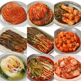 พร้อมส่ง 김치 모음 กิมจิหลากชนิด (นำเข้าจากเกาหลี 100%) Traditional Korean Kimchi 500g