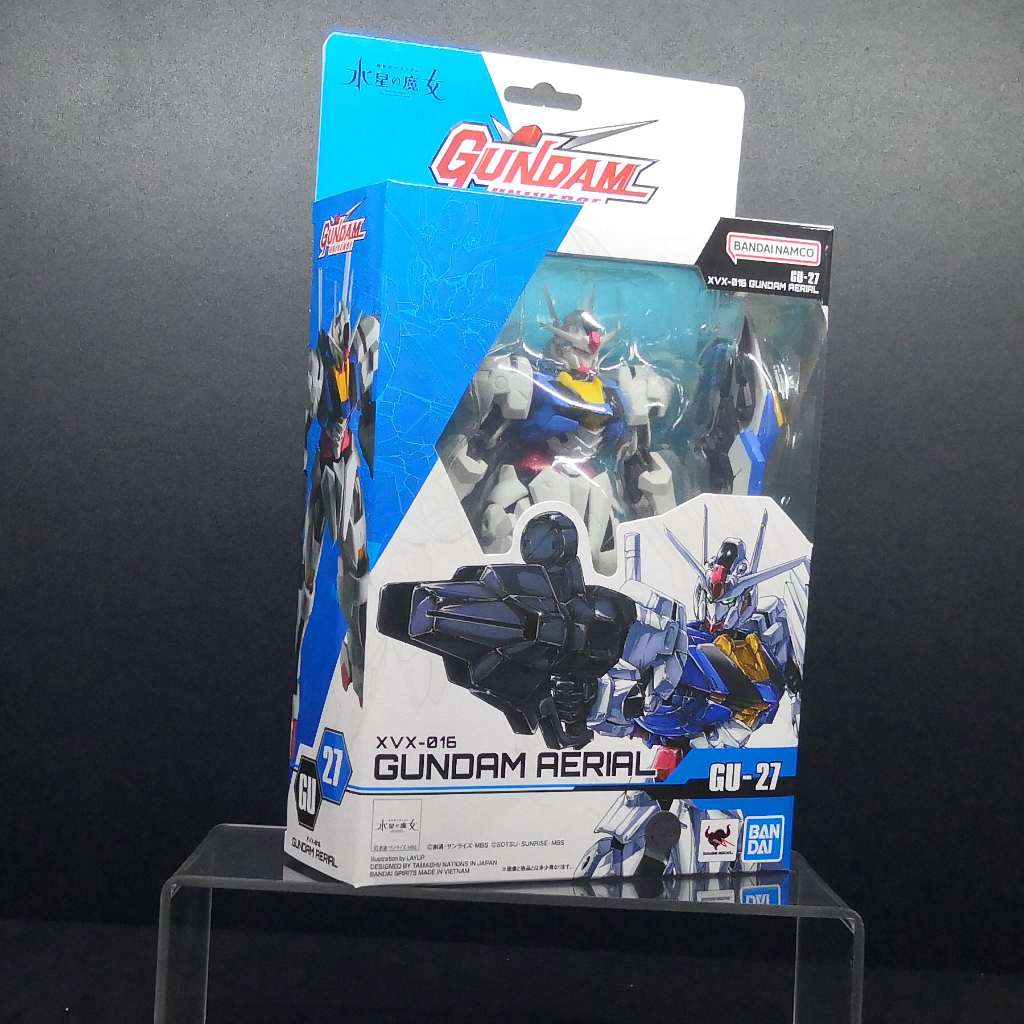 **ของแท้ พร้อมส่ง** Gundam Universe GU-27 XVX-016 Gundam Aerial