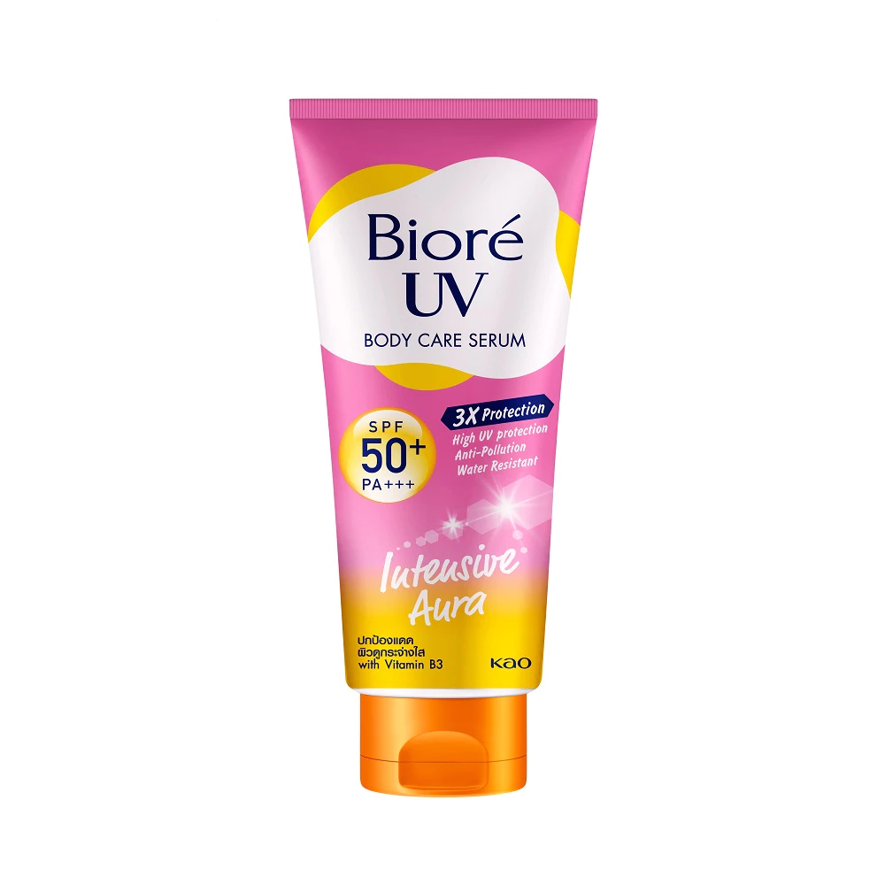 บิโอเร ยูวี บอดี้แคร์เซรั่ม 150มล Biore UV Anti-Pollution Body Care Serum Intensive Aura SPF50+ PA+++ 150 ml. thumbnail 5