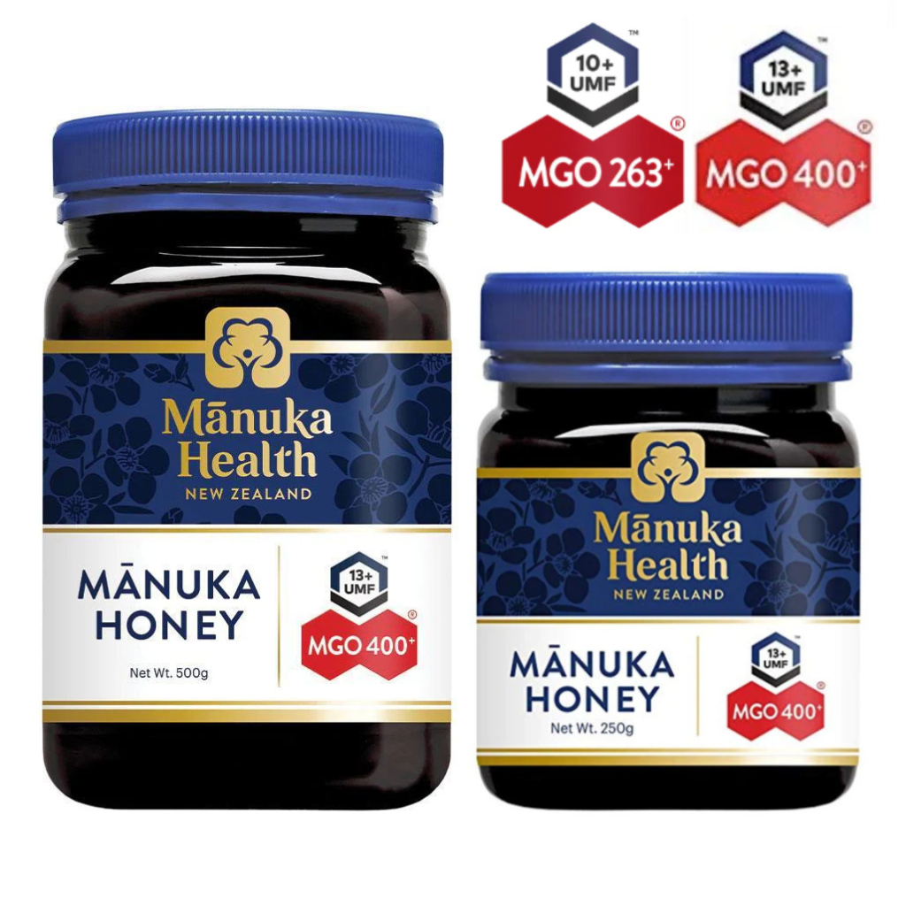 น้ำผึ้งมานูก้า Manuka Honey MGO 115+, 263+, 400+ 573+ นำเข้าจากประเทศนิวซีแลนด์