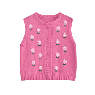 PREORDER 10 วัน 🎀TWOHANDHII PINK DAISY KNIT