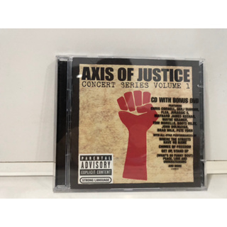 2 CD MUSIC  ซีดีเพลงสากล   AXIS OF JUSTICE CONCERT SERIES VOL. 1   (C14G68)