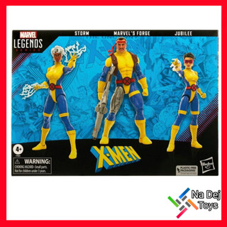 Marvel Legends Storm / Forge / Jubilee 3-Pack Figure มาเวล เลเจนด์ส สตอร์ม / ฟอร์จ / จูบิลี่ 3-แพค ฟิกเกอร์