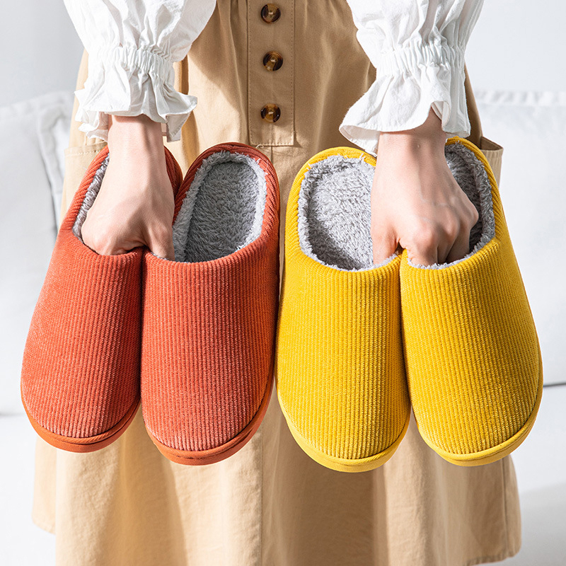 ลดล้างสต็อก [F0443] รองเท้าใส่ในบ้าน พื้นยาง กันลื่น  รองเท้าสลิปเปอร์