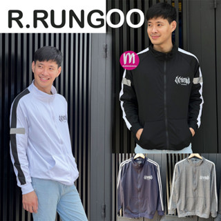 เสื้อกันหนาว เสื้อแขนยาว R.Rungoo แจ็คเก็ต ผ้าเกาหลี ซิปหน้า (MA8)