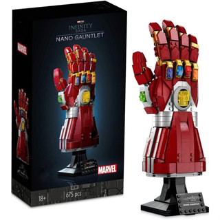 ⚡ส่งภายใน48ชม⚡Iron man Nano Gauntlet building block model gift assembly