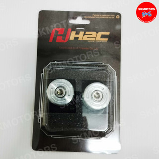 อะไหล่แต่ง H2C ตุ้มน้ำหนักปลายแฮนด์ รหัส THK2SFN53102TA สำหรับรถรุ่น HONDA GIORNO+ แท้เบิกศูนย์ 100%