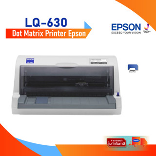 Dot Matrix Printer Epson LQ-630 Print 360 cps /USB 2.0/1Y **หมึกแท้"