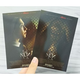 (ครบชุด 2 ใบ) โปสการ์ด The Nun 2 เดอะนัน 2 จาก Major Cineplex | SF Cinema Postcard The Nun2 เดอะนัน2 ผีแม่ชี ผีแม่ชี2