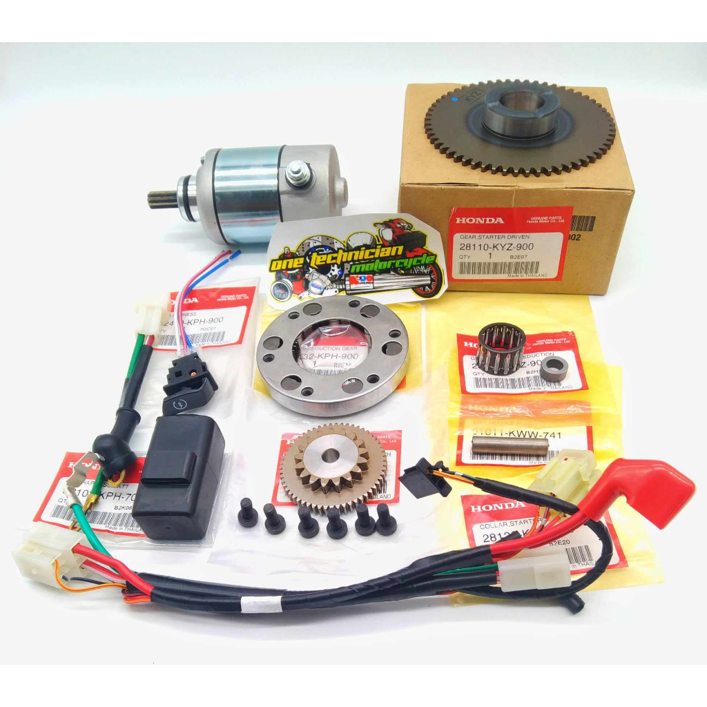 ชุดแปลงสตาร์ท ครบทุกชี้น HONDA wave-125i ปลาวาฬ ปี2012-2020 ทุกรุ่น KYZ V1,