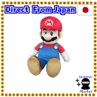 【ส่งตรงจากญี่ปุ่น】ตุ๊กตา Super Mario All Star ขนาด L W33 × D25 × H60 ซม. Ac41