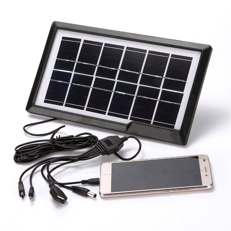 แผงโซล่าเซลล์ Solar แผงโซล่า 9 วัตต์สำหรับชาร์จมือถือ แบตเตอรี่สำรอง หรืออุปกรณ์ไฟฟ้า ใช้พลังงานแสงอาทิตย์ power bank so