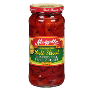 Mezzetta Express Deli Sliced Roasted Sweet Bell Pepper Strips 454g