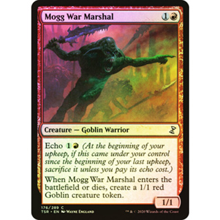 [MTG] Mogg War Marshal [TSR] [RED] [COMMON] [FOIL] [ENG] (การ์ดเมจิค / Magic the Gathering)