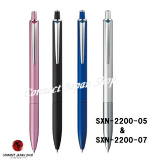 Uni Jetstream Prime Knock Type ปากกาลูกลื่นเดี่ยว Sxn-2200 0.5 มม. 0.7 มม. เลือกได้ 4 สี ส่งจากญี่ปุ่น