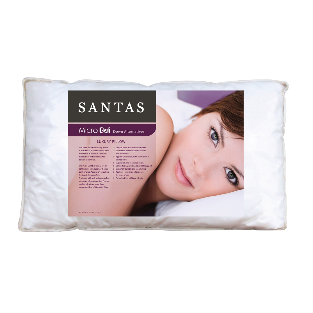 SANTAS หมอนหนุน รุ่น MICROGEL LUXURY