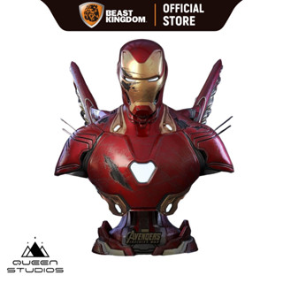 Iron Man MK50: Avengers Infinity War Life Size Bust (Battle Damage) by Queen Studios