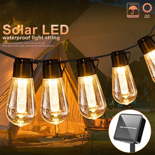 【การจัดส่งไทย】30LED Bulb ไฟตกแต่ง ไฟตกแต่งร้าน ไฟเทศกาล ไฟพลังงานแสงอาทิตย์ ไฟสตริงLED ไฟสวน ไฟตกแต่งสวนกันน้ำกลางแจ้ง